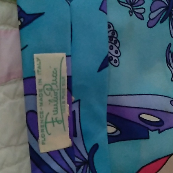 Authentic Iconic '60's Emilio Pucci Graphic Tie w. Ori. Label - Picture 3 of 3